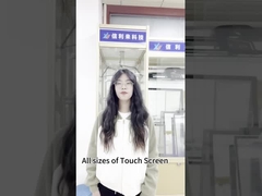 टच स्क्रीन पैनलों के एक विस्तृत रेंज आकार अनुकूलित करें